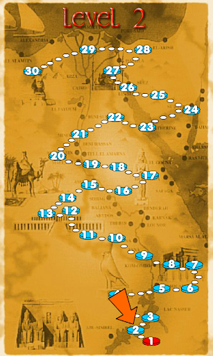 Egypt Solitaire Mahjong - Gameplay image of android game