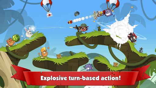 Wormix: PvP Tactical Shooter - Gameplay image of android game