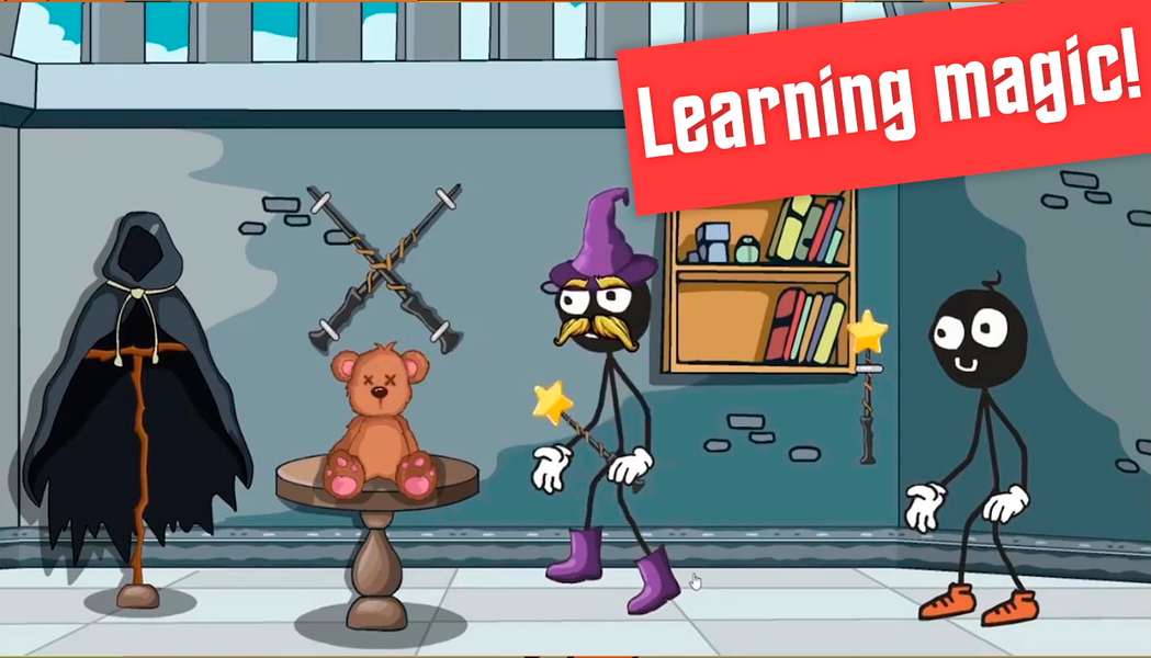 Stickman school escape ۴ - عکس بازی موبایلی اندروید