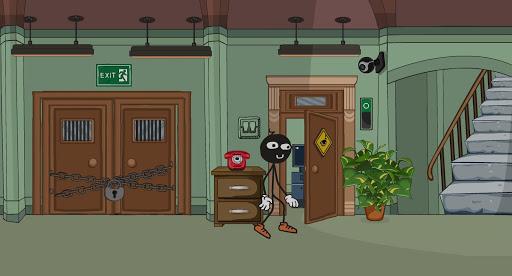 Stickman school escape ۳ - عکس بازی موبایلی اندروید