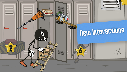 Stickman school escape ۲ - عکس بازی موبایلی اندروید
