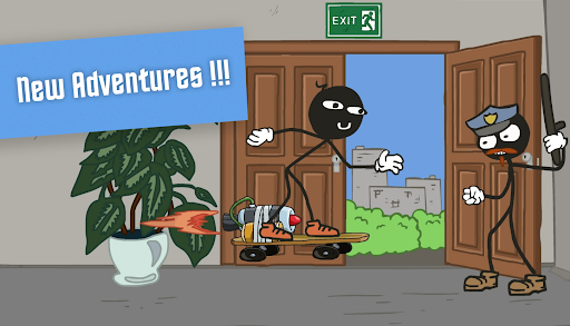 Stickman school escape 2 - عکس بازی موبایلی اندروید