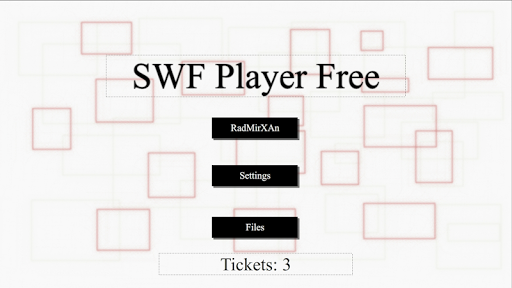 SWF Player Free - عکس برنامه موبایلی اندروید