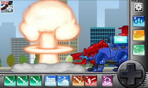 Tyranno+Tricera2-Combine! Dino Robot:Dinosaur Game - عکس بازی موبایلی اندروید