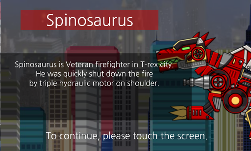 Spinosaurus - Combine! Dino Robot - Gameplay image of android game