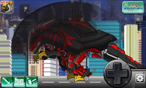 Download Robot Dino T-Rex Attack android on PC