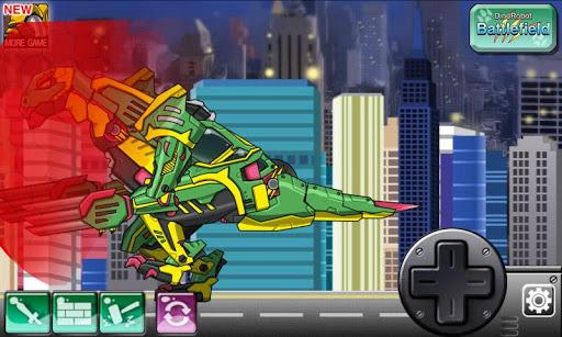 Therizinosaurus - Combine! Dino Robot - Gameplay image of android game