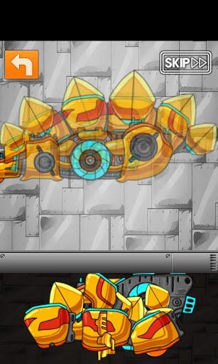 Stego Gold - Transform! Dino Robot - Gameplay image of android game