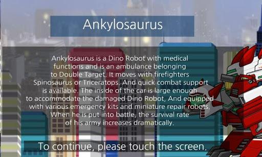 Ankylosaurus - Combine! Dino Robot : Dinosaur Game - Gameplay image of android game