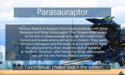 Parasauraptor - Dino Robot - عکس بازی موبایلی اندروید