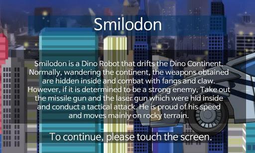 Smilodon - Dino Robot - Gameplay image of android game
