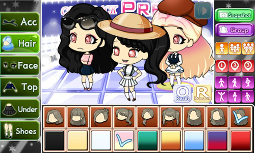 Girl Group Pretty Girl - Gameplay image of android game