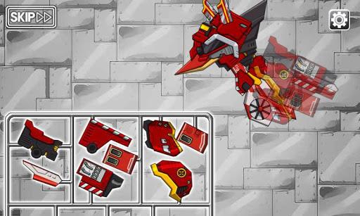 Dino Robot - Triceranodon - Gameplay image of android game