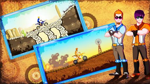 Desert Rage - Bike Racing Game - Gameplay image of android game