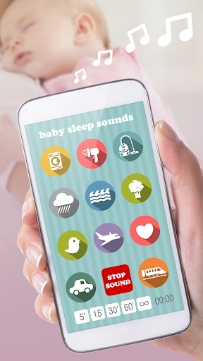 Baby Sleep Sounds White Noise - Image screenshot of android app