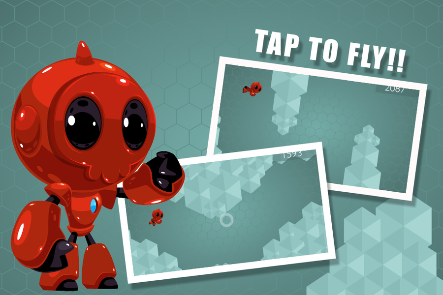 Droid Robot: Escape - Gameplay image of android game