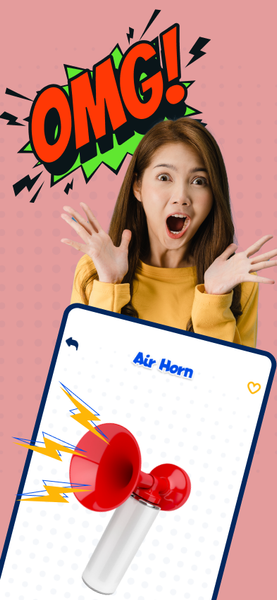 Air Horn Prank: Funny Sounds - عکس برنامه موبایلی اندروید