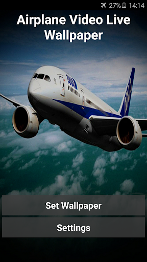 Airplane Video Live Wallpaper - عکس برنامه موبایلی اندروید