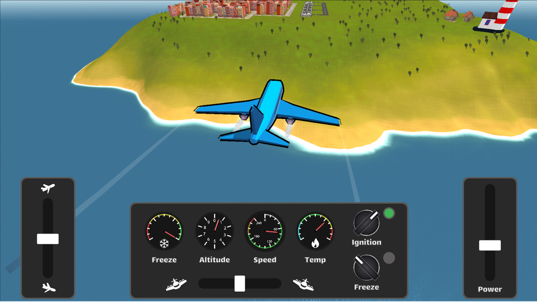 Airplane Simulator - عکس بازی موبایلی اندروید