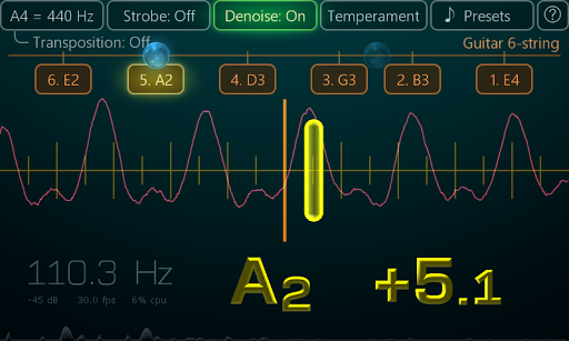 Airyware Tuner - strobe & more - عکس برنامه موبایلی اندروید