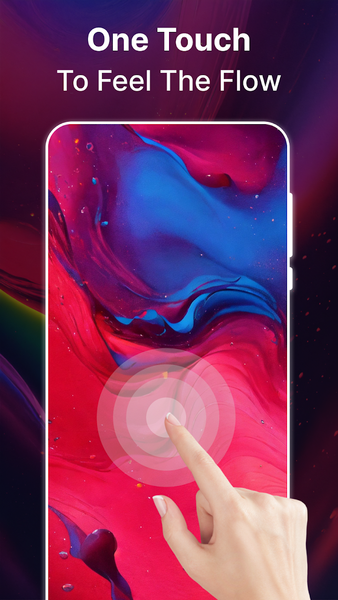 Fluid Live Wallpaper 3D - Image screenshot of android app