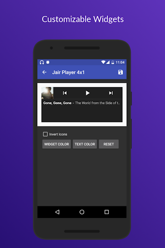 Jair Music Player - عکس برنامه موبایلی اندروید