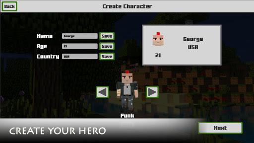 Cubes Craft Survival - Gameplay image of android game
