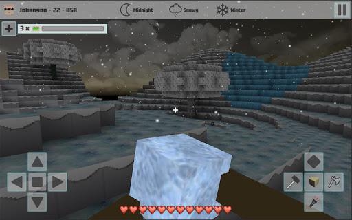 Cubes Craft Winter - Image screenshot of android app