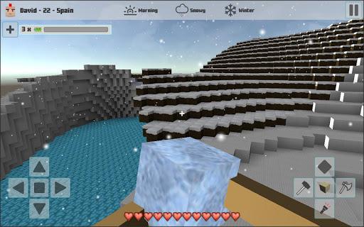 Cubes Craft Winter - Image screenshot of android app