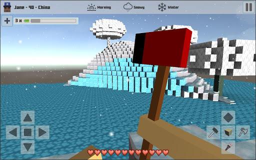 Cubes Craft Winter - Image screenshot of android app