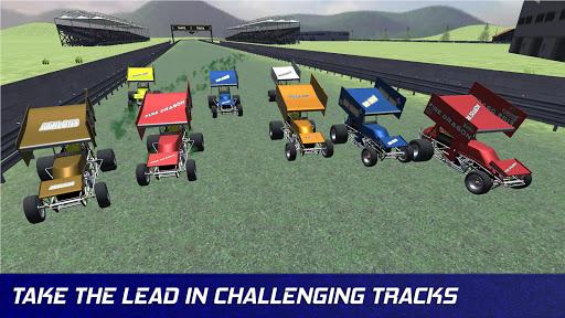 Outlaws Racing - Sprint Cars - Gameplay image of android game