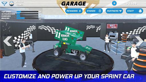 Outlaws Racing - Sprint Cars - Gameplay image of android game