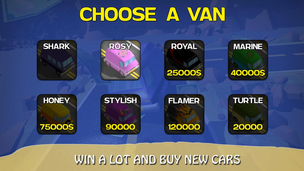 Zig Zag Racers - Gameplay image of android game