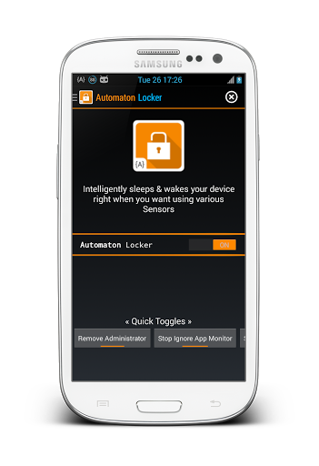 Automaton Locker - Image screenshot of android app