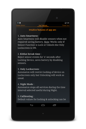 Automaton Locker - Image screenshot of android app