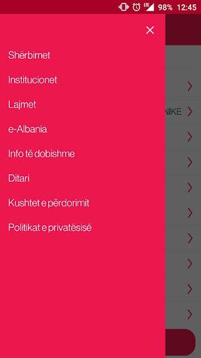 e-Albania - Image screenshot of android app