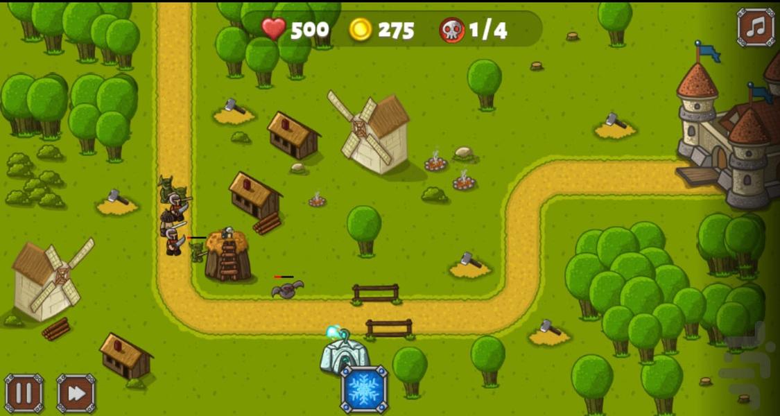 بازی جنگ های صلیبی - Gameplay image of android game