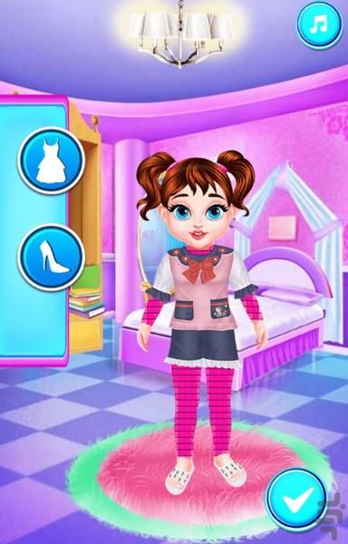 بازی دخترانه مراقبت از دست - Gameplay image of android game