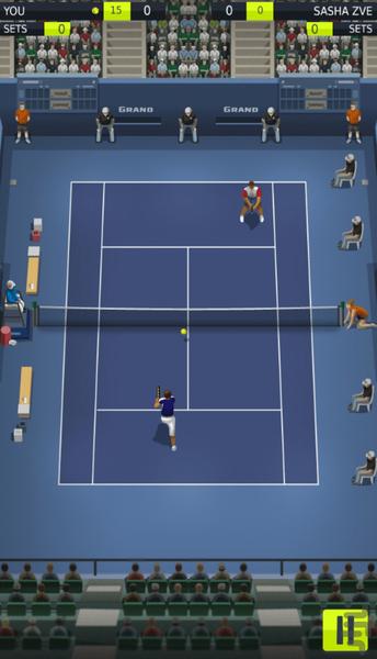 تنیس بازی - Gameplay image of android game