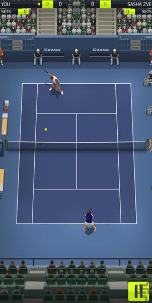تنیس بازی - Gameplay image of android game