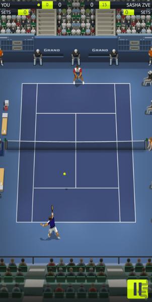 تنیس بازی - Gameplay image of android game
