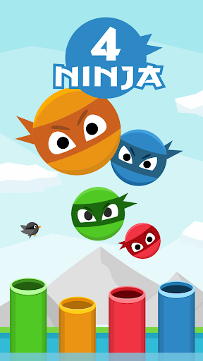 4 Ninja Training - Gameplay image of android game