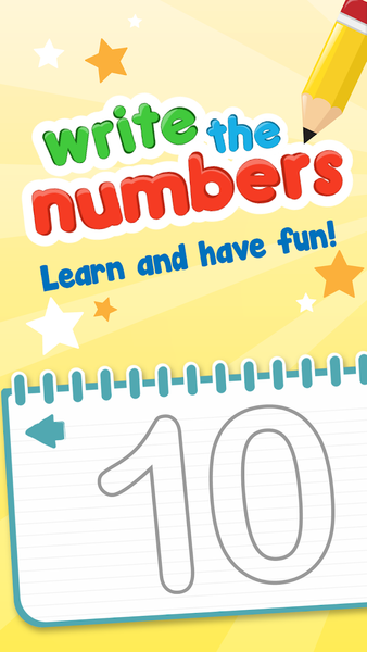 Tracing Numbers - Image screenshot of android app