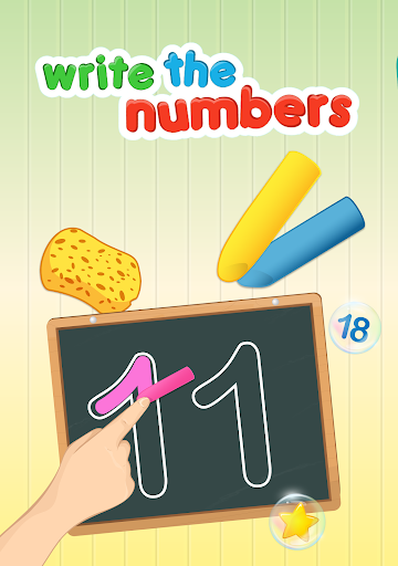 Write Numbers: Tracing 123 - Gameplay image of android game
