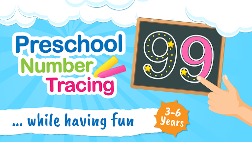 Preschool Number Tracing 1-99 - عکس برنامه موبایلی اندروید