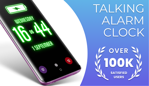 Talking Alarm Clock & Sounds - عکس برنامه موبایلی اندروید