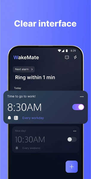 Alarm Clock: Alarm App & Sleep - عکس برنامه موبایلی اندروید