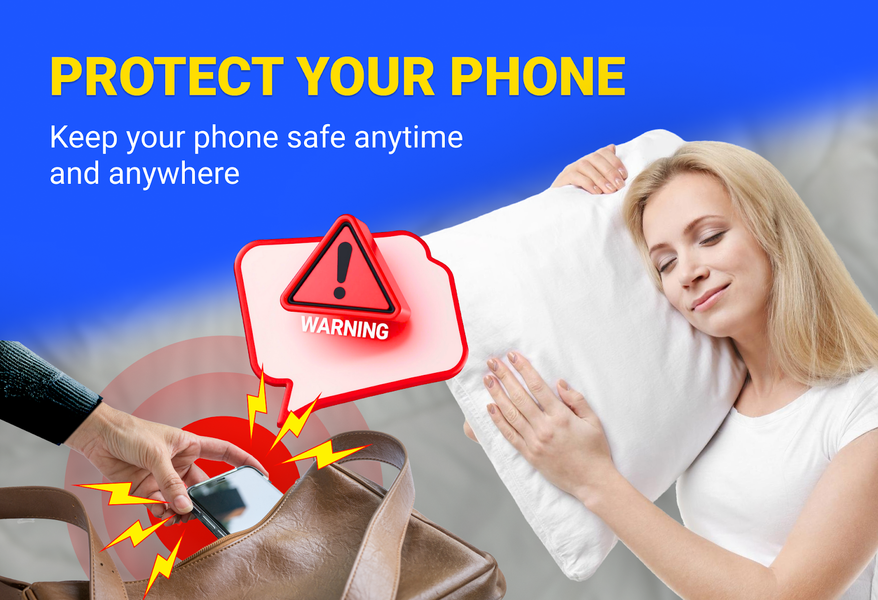 Anti Theft Alarm For Phone - Image screenshot of android app