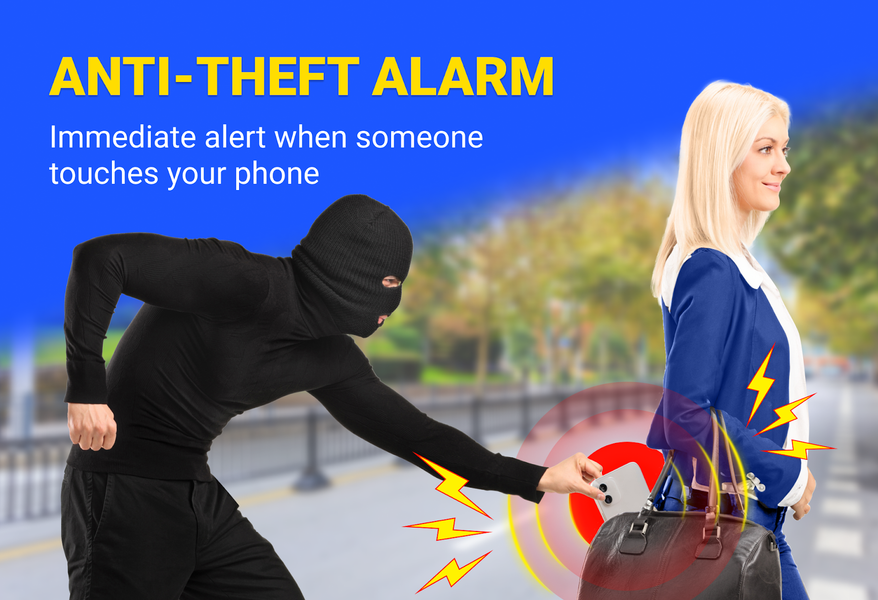 Anti Theft Alarm For Phone - Image screenshot of android app