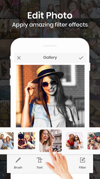 Gallery: Photo Gallery, Album - Image screenshot of android app